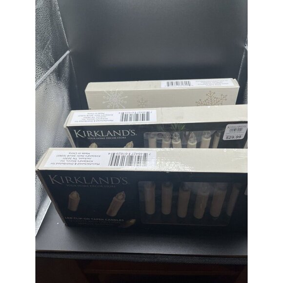 Kirkland LED ClipOn Taper Candles 12 Lights with Universal Remote Control 3 Sets - Picture 3 of 4